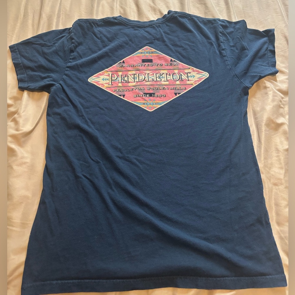 Pendleton Company Graphic T-Shirt Size Large